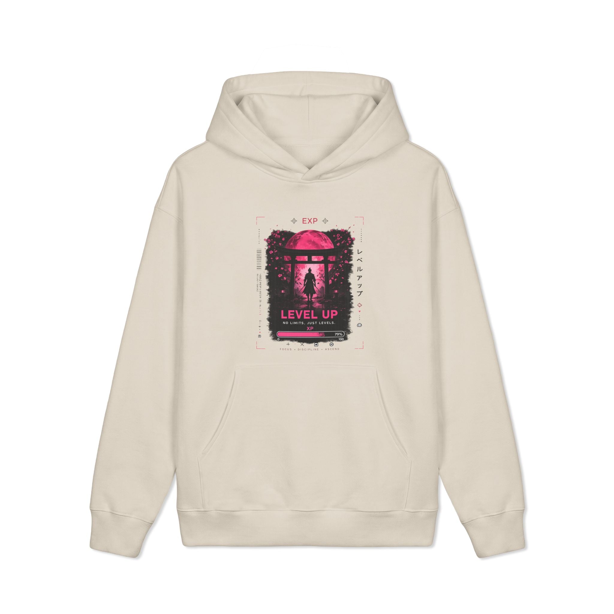 Merch Lobby™ - Level Up Neon Samurai Hoodie