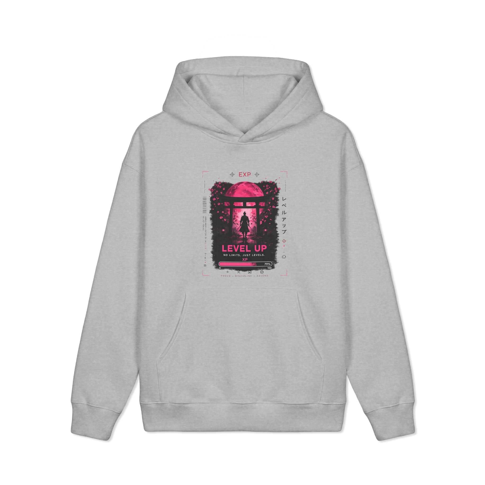 Merch Lobby™ - Level Up Neon Samurai Hoodie