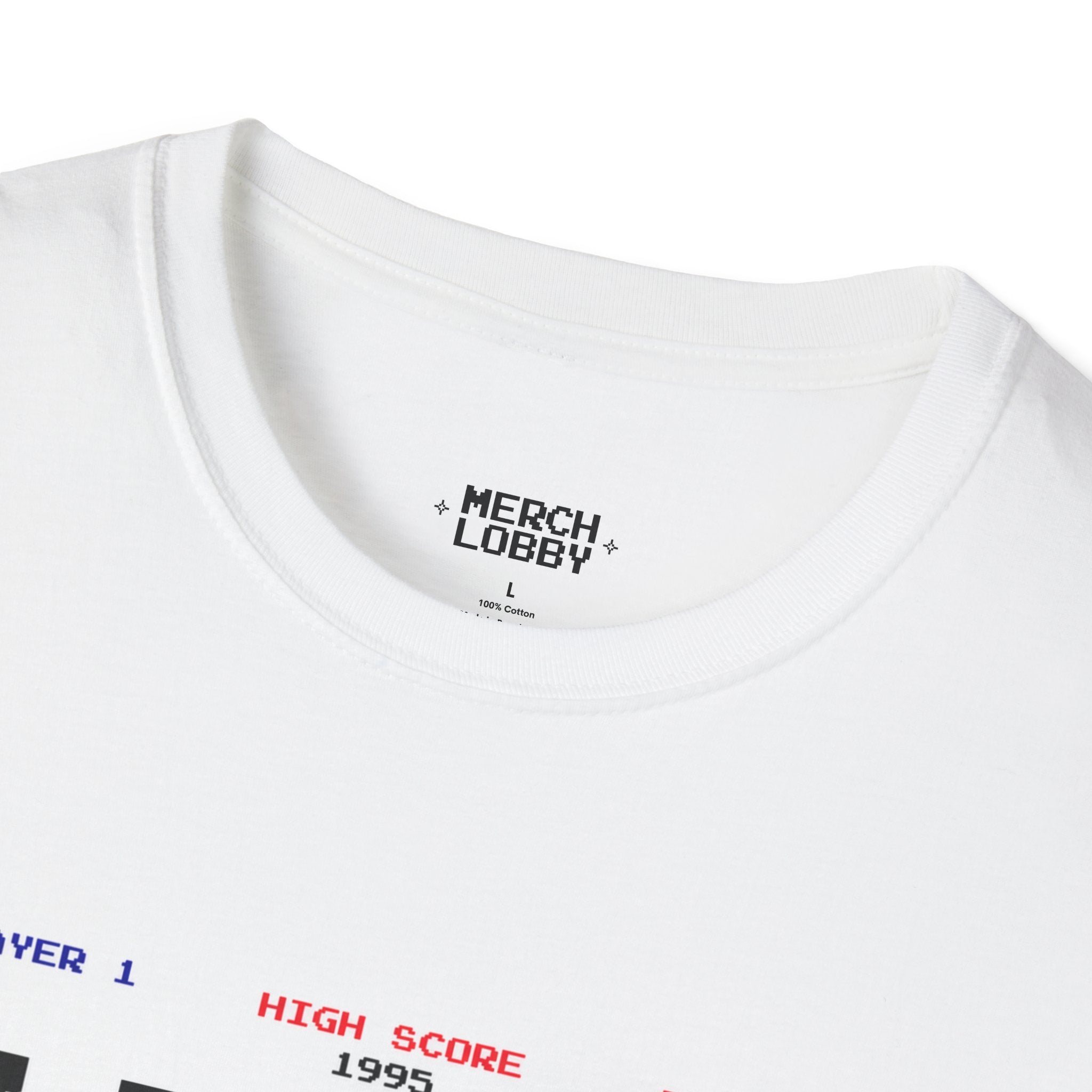 Merch Lobby™ – Level Up Retro Gaming T-Shirt